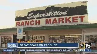 Get great deals on produce at Superstition Ranch Market in Mesa and Apache Junction