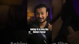 I asked AI to sing like Kishore Kumar #ai #aimusic #aiart