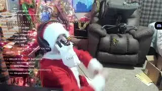 Santa gets a gift from the Trihard Legion