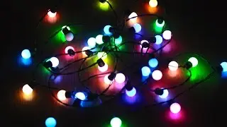 RGB christmas lights bulbs color changing