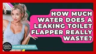 How Much Water Does A Leaking Toilet Flapper Really Waste? - Explaining Household Mysteries
