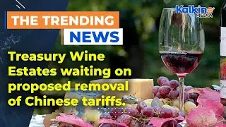 Treasury Wine Estates waiting on proposed removal of Chinese tariffs