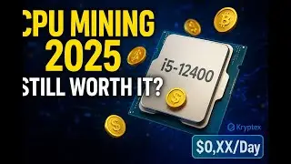 Is CPU mining still worth it ? | kryptex on i5 12400 | 1 - Day earnings