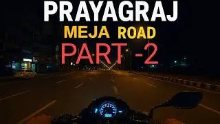 &ldquo;Night Journey on Naini to Meja Road (Part-2) | Soothing Travel Vibes 🌌&rdquo;