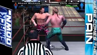 WWE Here Come The Pain PS2 Walkthrough 100% Part 14 as Shawn Michaels (All dialogs)