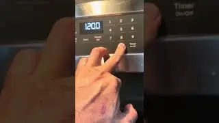 How to set the time on ge range ￼