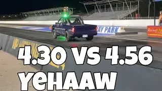 4 56 Lightened Gears vs 4 30 Standard Weight Gears