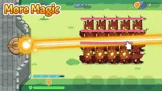 Mobile game Bow Legend : Magic & Defense, Available on Google Play