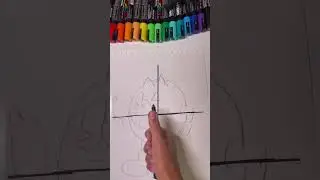 Drawing PAC-MAN in four different effects! Glitch effect! What effect next?