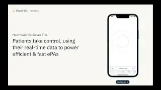 HealthEx member centric ePA solution overview