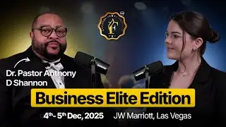 Dr. Pastor Anthony D. Shannon | Interview at Fluxx Awards USA Edition 2025