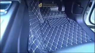 Transform your vehicle's interior with custom made Diamond Car Mats and enjoy every drive