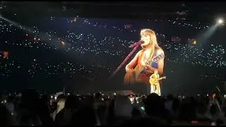 The Prophecy / This Love acoustic- Taylor Swift, Eras Tour, Live in Indianapolis, N2, 11/02/2024
