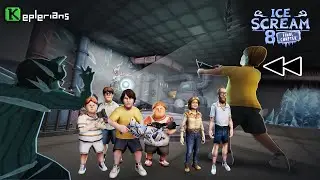 Ice Scream 8 Reverse & Mirror Escape Ending || Ice Scream 8