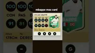mbappe max card in dls 26 #football #dls23 #team #dreamleaguesoccer #dreamleague #viralvideo #viral