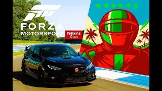 Forza Motorsport - Close Calls, Big Moves and a lot of rust... - TCR - Watkins Glen