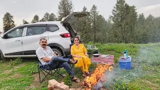 Triber car Camping  चलता फिरता घर