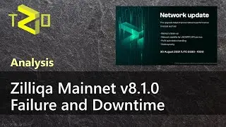 Zilliqa Mainnet Update v8.1.0 Failure and Downtime - Event and Business Analysis