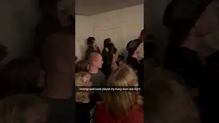 I can't believe I got minutemen to play my living room