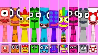 Srunki OC One, Two, Three, Four, Five, Six, Seven, Eight, Nine, Ten (Numberblocks)