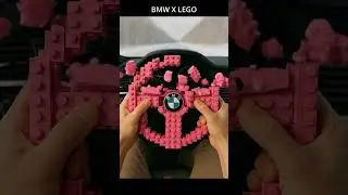 Rose LEGO BMW Steering Wheel &mdash; Will It Snap or Steer? (POV