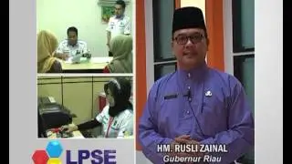 IKLAN LPSE RIAU 2013