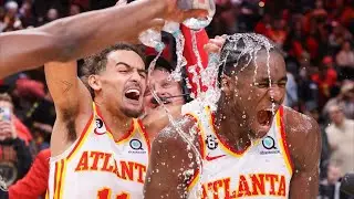 Trae Young Lob Game Winner OT AJ Griffin vs Raptors! 2022-23 NBA Season