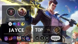 Jayce Top vs Renekton - KR Grandmaster Patch 10.10