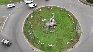 fish roundabout