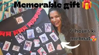 Best Friend के लिए अपने हाथों से बनाया Special Gift 🎁 | Emotional Moment#birthdaygift #giftideas