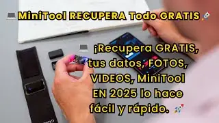 🚀 Recupera fotos, videos y documentos borrados GRATIS con MiniTool Data Recovery f&aacute;cil y r&aacute;pido 🧑&zwj;💻