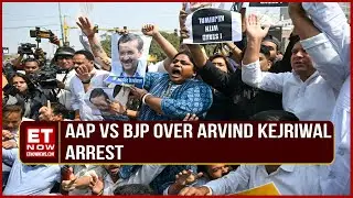 Kejriwal Arrest | AAP & BJP Leaders Block Roads | Many AAP Leaders Detained | Top News