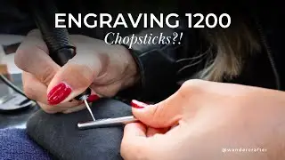 High Volume Engraving 1,200 Chopsticks for Grand Opening: Katsuya Event Recap