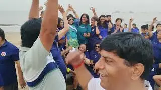 Happy birthday Lata ji #friends #juhumumbai #youtubeshorts #advumeshmishra #highlight #explore 