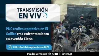 En vivo: PNC realiza operativo en El Gallito tras enfrentamiento en avenida Elena