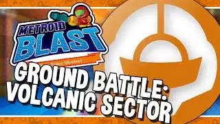 Nintendo Land | Metroid Blast: Ground Battle - Volcanic Sector - 62 (Wii U + GamePad Walkthrough)