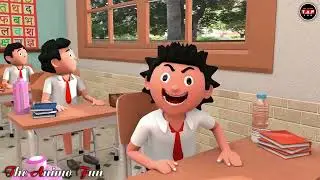 School After lockdown l cartoon video l funey comedy video l funey cartoon video 