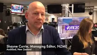 Shayne Currie, managing editor, NZME, discusses the integrated newsroom