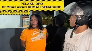 Berhasil Ringkus ⚠️(“FS” Als. KABAU & “SM” Als. SAM)⚠️ PELAKU Dari “PEMBAKARAN RUMAH SEMABUNG”!!!