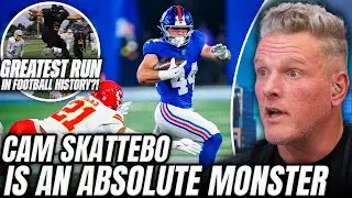 You Should Know How Big Of A DAWG Cam Skattebo Is... | Pat McAfee Show