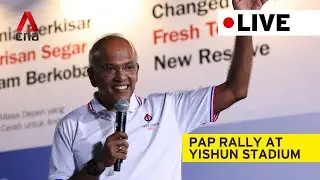 People's Action Party rally for Nee Soon GRC at Yishun Stadium | Apr 29
