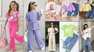 Trendy & Awesome Baby Girl Pant Shirt Design⚡| Mix And Match 2025 