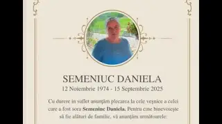 Semeniuc Daniela - Priveghi 17 Sept 2025