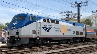 Amtrak 46 &ldquo;Connecting America For 50 Years&rdquo; Bryn Mawr
