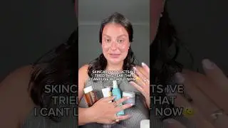 skincare products I&rsquo;ve tried this year I can no longer live without 😮&zwj;💨 #shorts