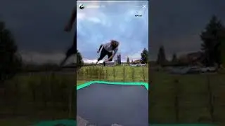 Der Trampolin Profi Adrian Vogt