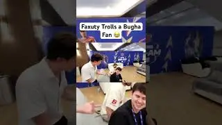 Faxuty trolls this bugha fan 😂 #bugha #faxuty #fortnite #gaming