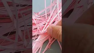 🩷✂️ It all starts with many paper strips...