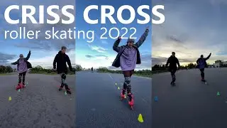 КРИСС-КРОСС на роликах | CRISS CROSS on inline roller skates