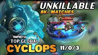 UNKILLABLE! Cyclops Best Build 2021 | Top Global Cyclops Gameplay By TimFreya | Mobile Legend✓